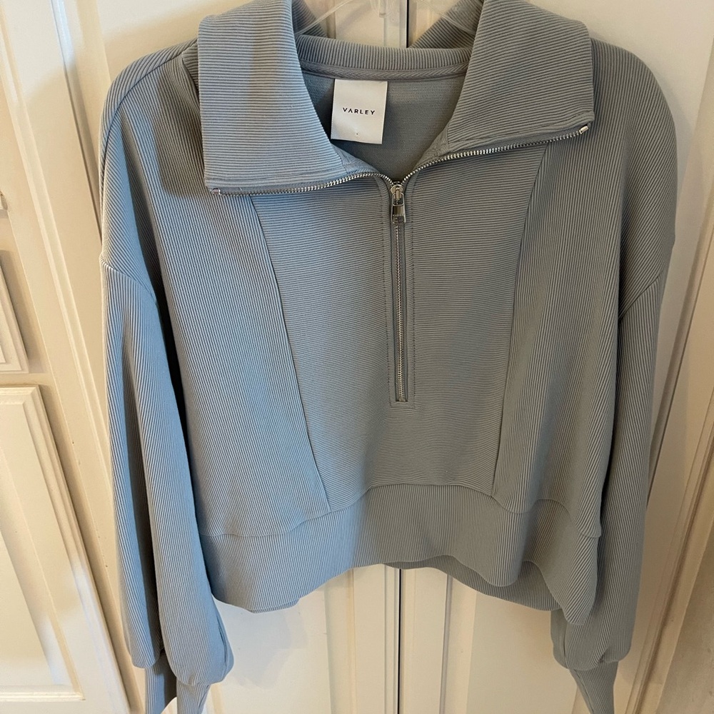 Varley Light Blue Half-Zip Pullover - image 1